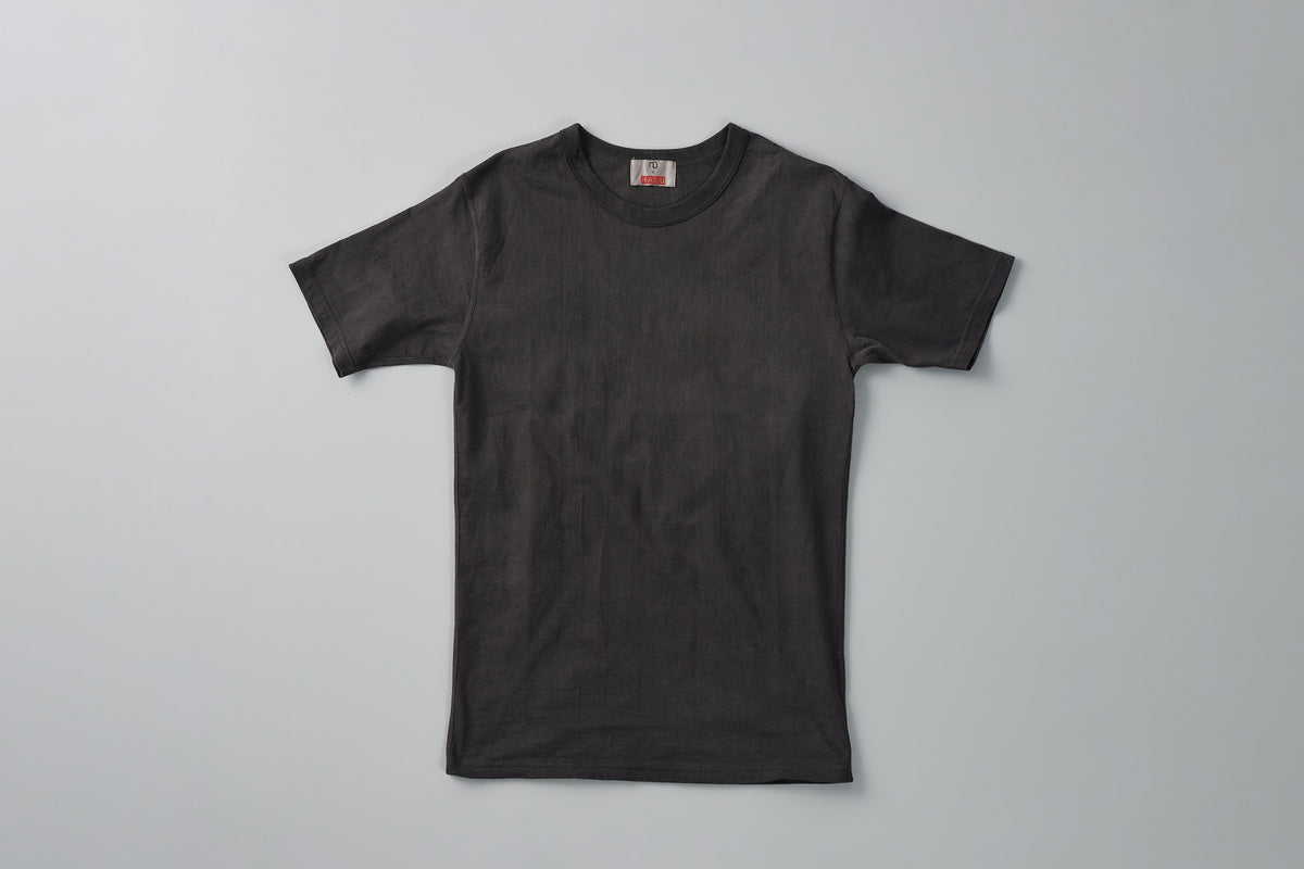 吊り編み度詰めTシャツ